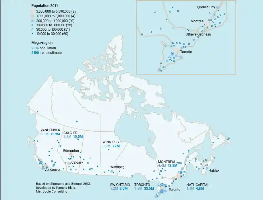加拿大要实现1亿人口的增长，每年需要接收多少移民？