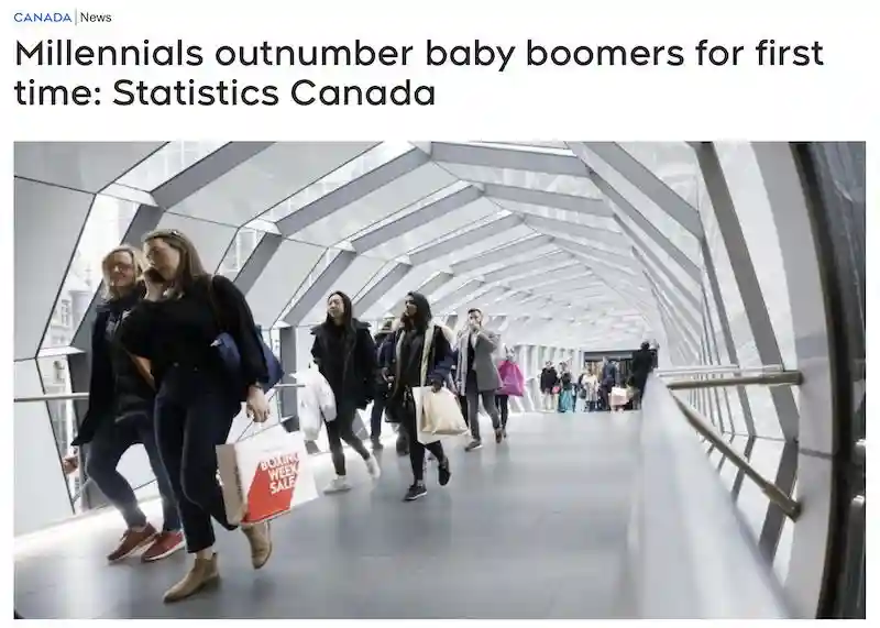 65年来首次！移民政策效果初现，加拿大人平均年龄变年轻了